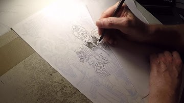 Inking Judge Dredd 1977 Part 8