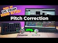 Make my live stream sound better  pitch correction