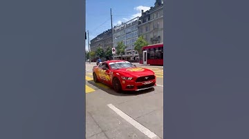 LIGHTNING McQueen LIFE IS A HIGHWAY - CARS  MUSIC FORD MUSTANG  #shorts #mcqueen #carsmovie #disney
