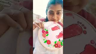 pyara sa hand work hanky❤️❤️
