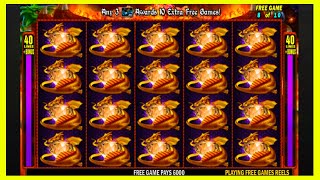 MY BEST FREE SPINS BONUS EVER ON FIRE DIAMONDS SLOT! 🐉($50 BETS)🐉 OLD BUT GOLD SLOTS!