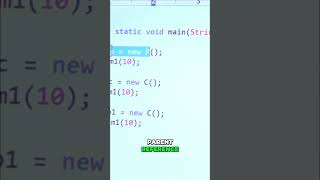 Method Overloading: Parent vs. Child Reference Explained #shorts