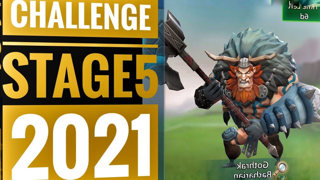 Lords Mobile - Barbarian Limited Challenge Stage 5 2021