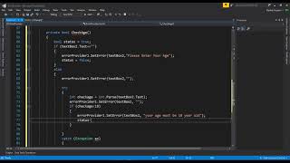 How to use Error Provider Control in Windows Forms and C#