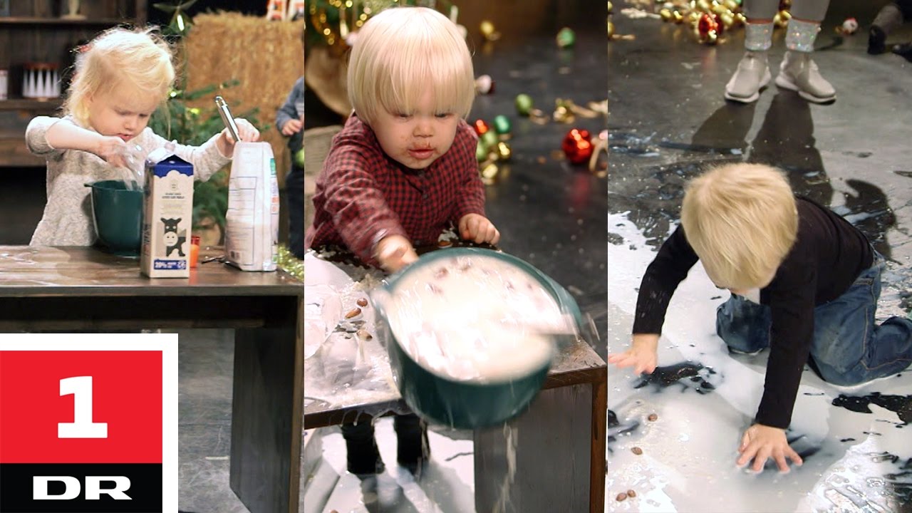 Små børn laver julemad | DRs Store Juleshow 2016 | DR1