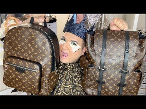 Unbox my new Louis Vuitton Beckpack with me #louisvuittonjosh