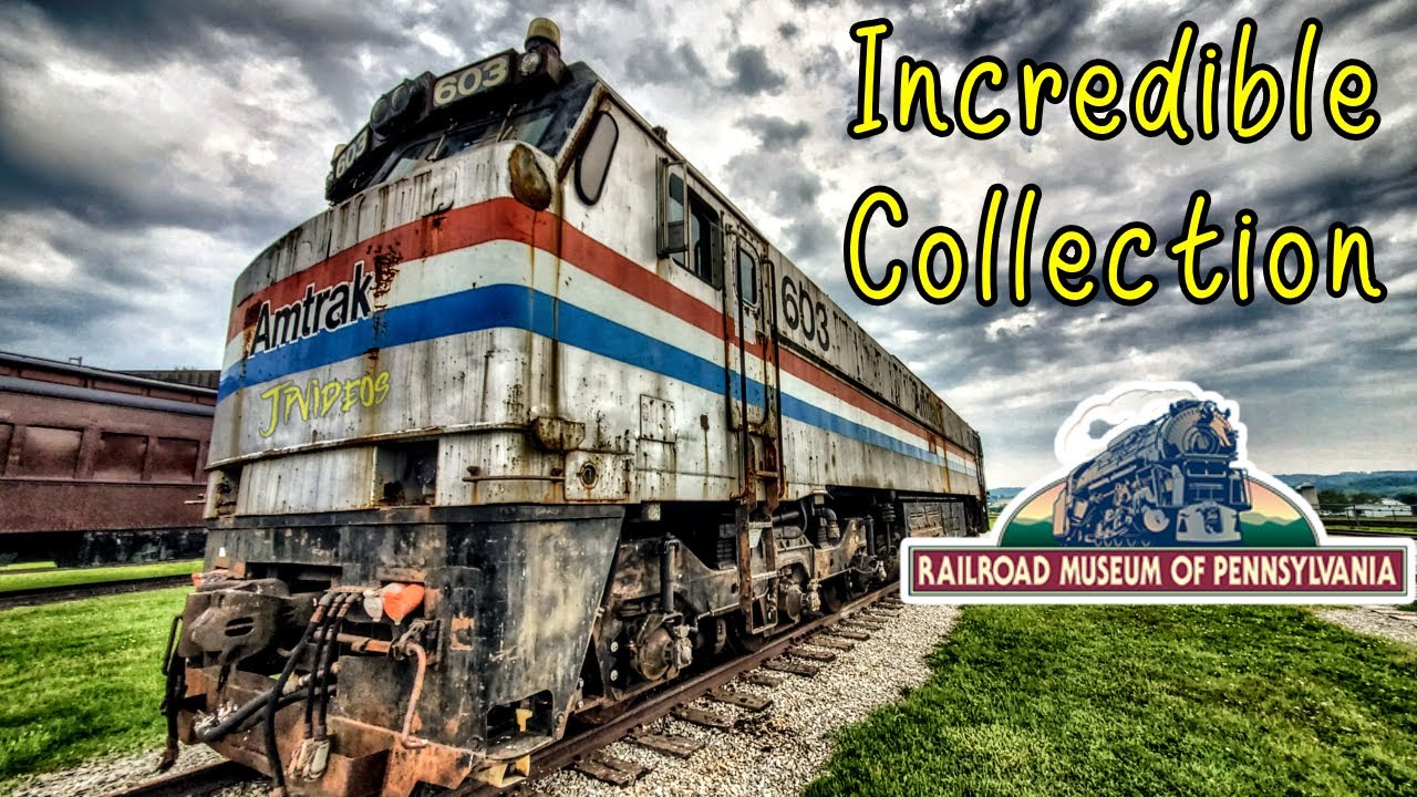НЕВЕРОЯТНАЯ коллекция локомотивов — Железнодорожный музей Пенсильвании