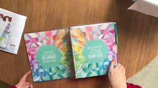 My First Erin Condren 2019 2020 Vertical Planner Flip Through