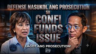 DEFENSE NASUKOL ANG PROSECUTION SA CONFI FUNDS ISSUE DEFENSE NASUKOL ANG PROSECUTION SA CONFI FUNDS ISSUE