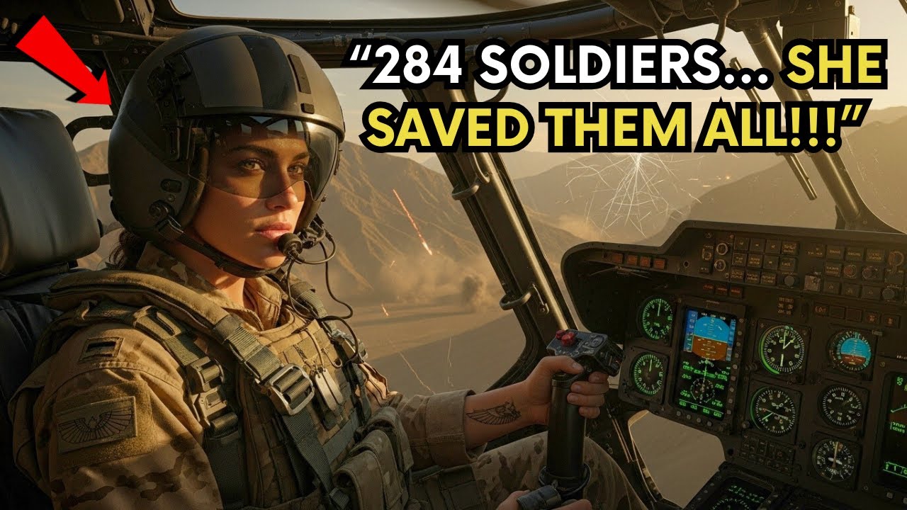 284 Americans Trapped — A Female Helicopter Pilot Disobeyed Orders and Lifted Them Out