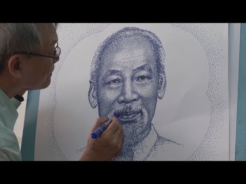 Video Nửa thế kỷ vẽ chân dung Bác Hồ - youtube