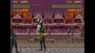 Mortal Kombat (sample greenscreen test)