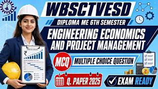 Engineering Economics and Project Management | ME 6th SEM | VERY SHORT ANSWER QUESTION | 2025