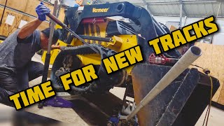 How To Replace Tracks On A Mini Skid Steer | Vermeer CTX160