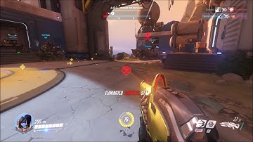 Widowmaker falling shot