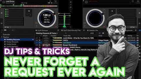 Never Forget A Request Ever Again! - Wedding DJ Tips & Tricks