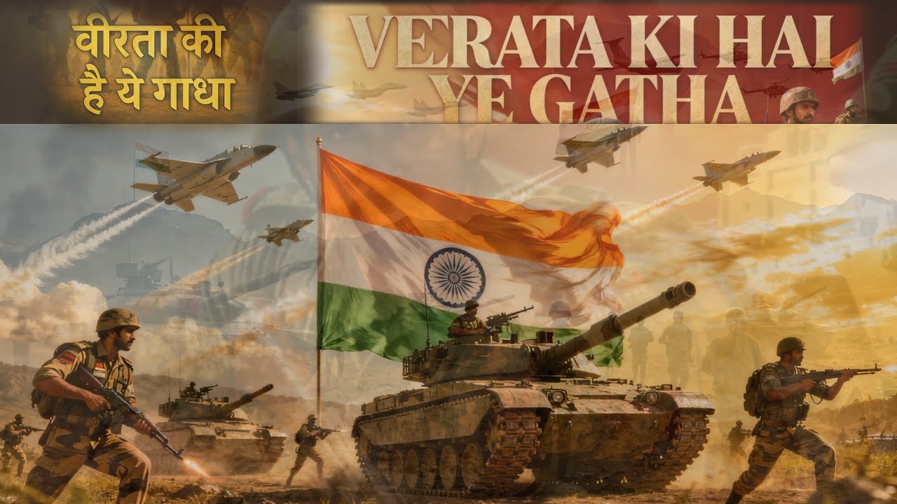 Veerata Ki Hai Ye Gatha ( OFFICIAL SONG ) 🎶🇮🇳 | Veeron Ki Kahani | Braveheart Indian Warrior SONG 