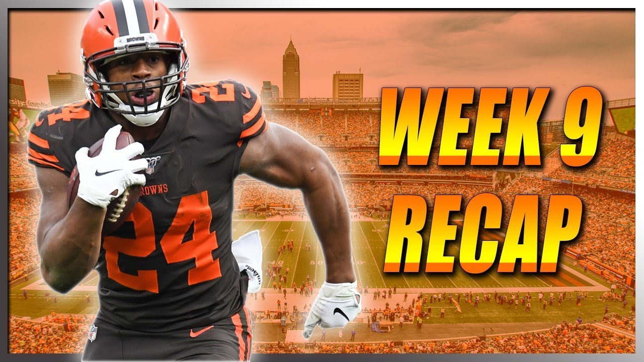 draftkings-week-9-lineup-review-results-nfl-dfs-picks-youtube