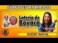 Premio mayor loteria de boyaca del sbado 27 de abril 2024 loteria loteradeboyac