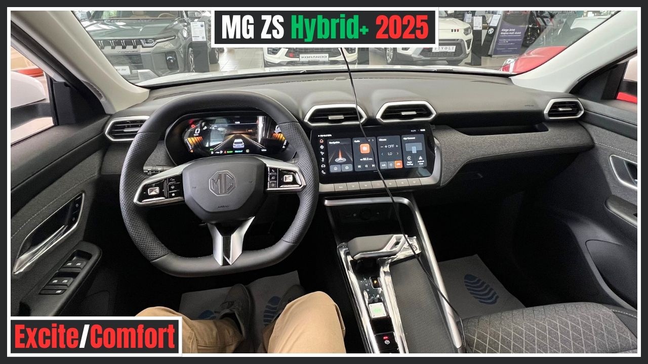 New MG ZS Hybrid+ 2025 (Excite/Comfort) Review Interior Exterior ...