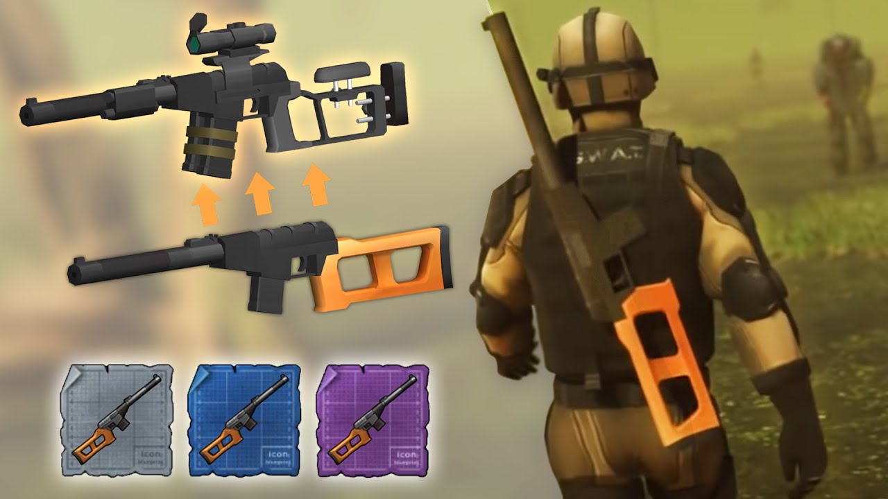 Ldoe VSS Mods & How To Get This Rare Gun LDOE Log YouTube