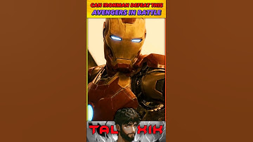 Can IRONMAN Defeat This AVENGERS in a Battle 😱🔥 #shorts #Ironman #viral