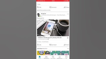 Auto play video LinkedIn