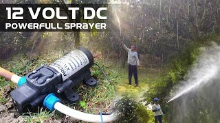 Powerful Charging Sprayer Pump For Agriculture Using 12 Volt DC Motor