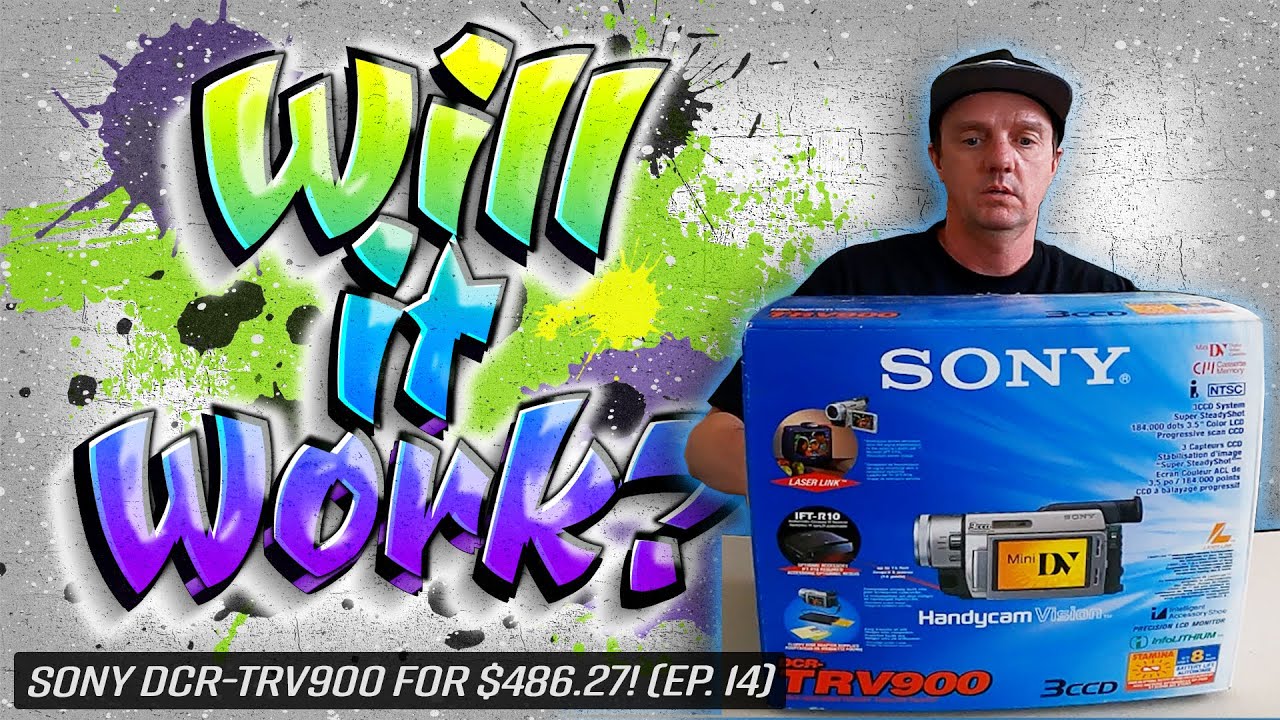 Will it Work? | A "NEW" Sony Handycam DCR-TRV900 3CCD MiniDV Camcorder + More for $486.27! (EP. 14)