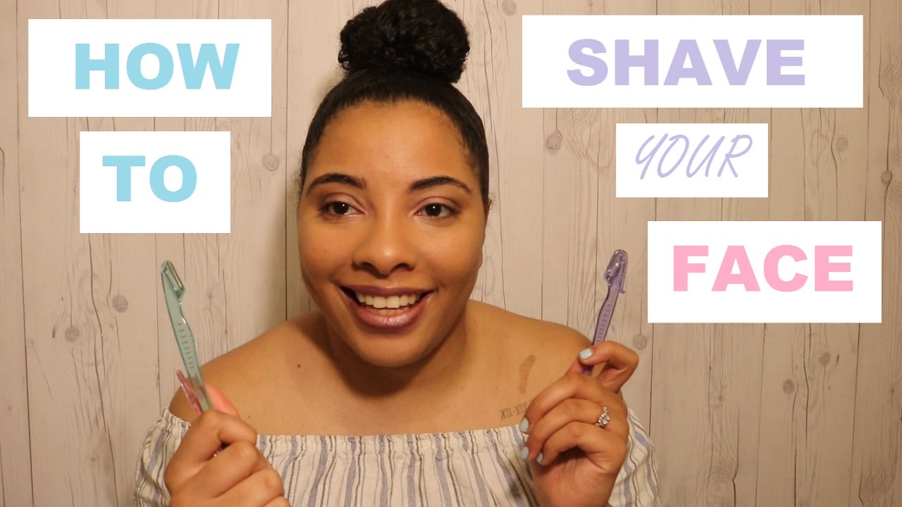 HOW TO SHAVE YOUR FACE! YouTube