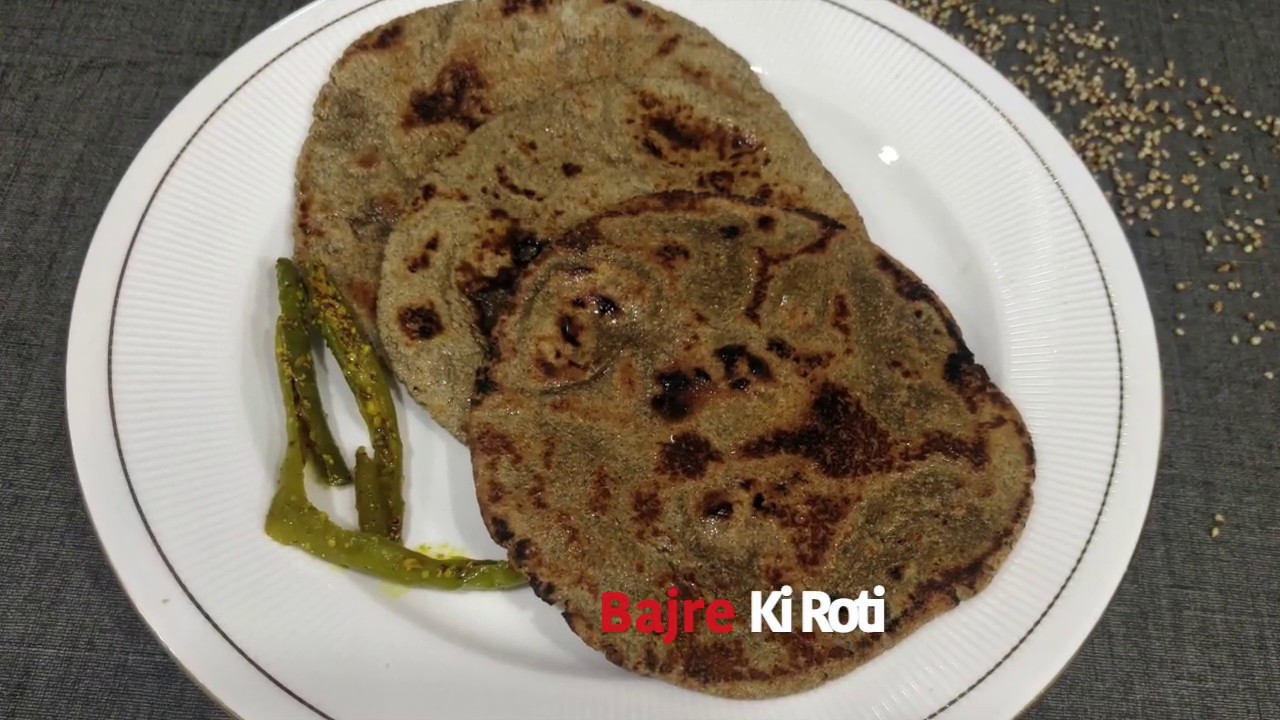 तीन आसान तरीके बाजरा रोटी बनाने के || Three easy ways to make Bajra ...