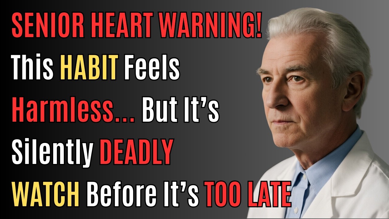 Senior Health: 10 HABITS That QUIETLY HARM Your HEART After 60