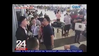 ACTS-OFW Rep. John Bertiz, pumalag umano sa security check sa NAIA