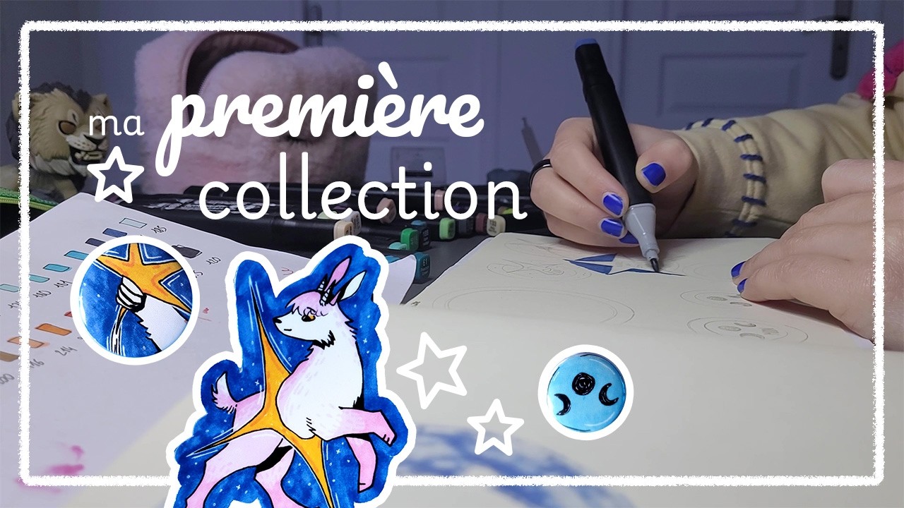 J'ai créé une collection en 24h (enfin plutôt en 2 mois)