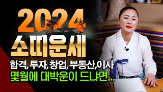 2024년 갑진년 대박나는 소띠운세 신년에 금전 쏟아지고 대운 들어온다이동, 변동, 확장, 투자, 부동산매매…