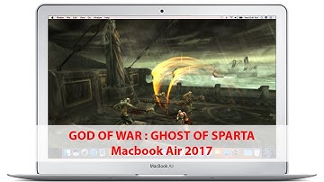 MACBOOK AIR 2017 GAMING - God of War Ghost of Sparta Game PSP Emulator Performance Test