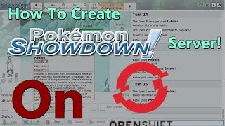 How to make Pokémon Showdown server on VPS (Openshift) How to make Pokémon Showdown server on VPS (Openshift)