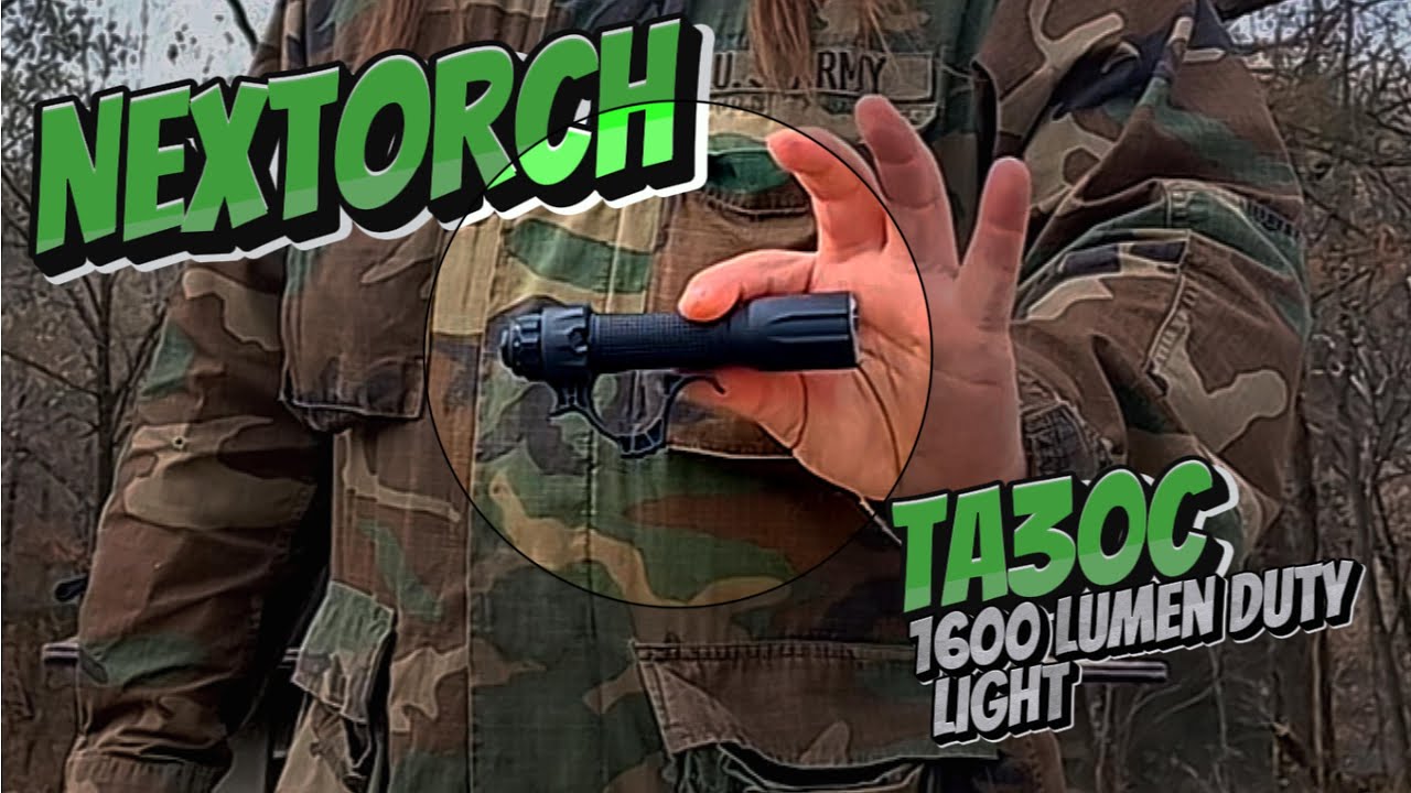 Kit Tactique NEXTORCH TA30C MAX - Lampe 3 000 Lumens