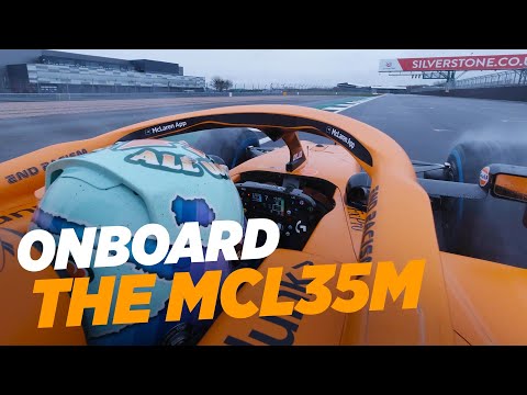 Daniel Ricciardo's McLaren MCL35M debut
