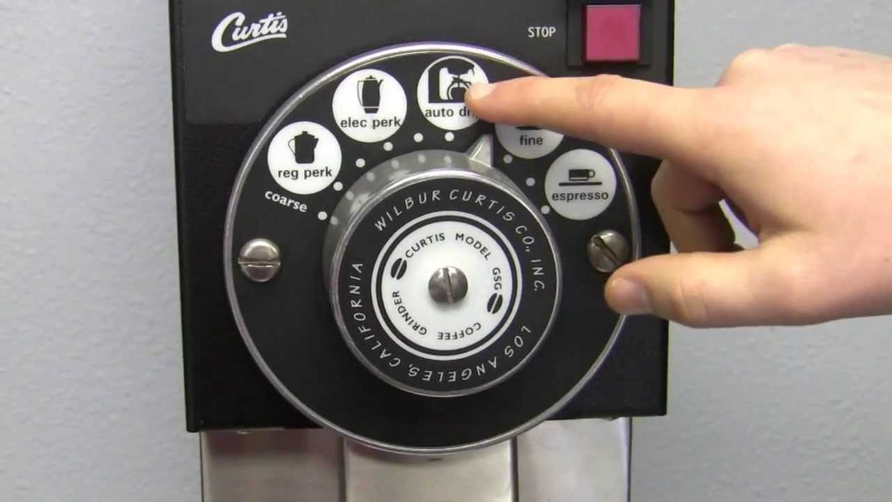 Crew Review Curtis Gsg 3blk Commercial Coffee Grinder Youtube