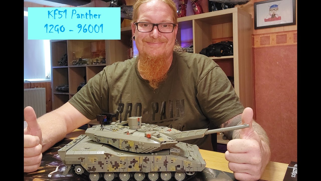 Ein geiles Teil, der KF51 Panther aus Klemmbausteinen! - 12GO 99001