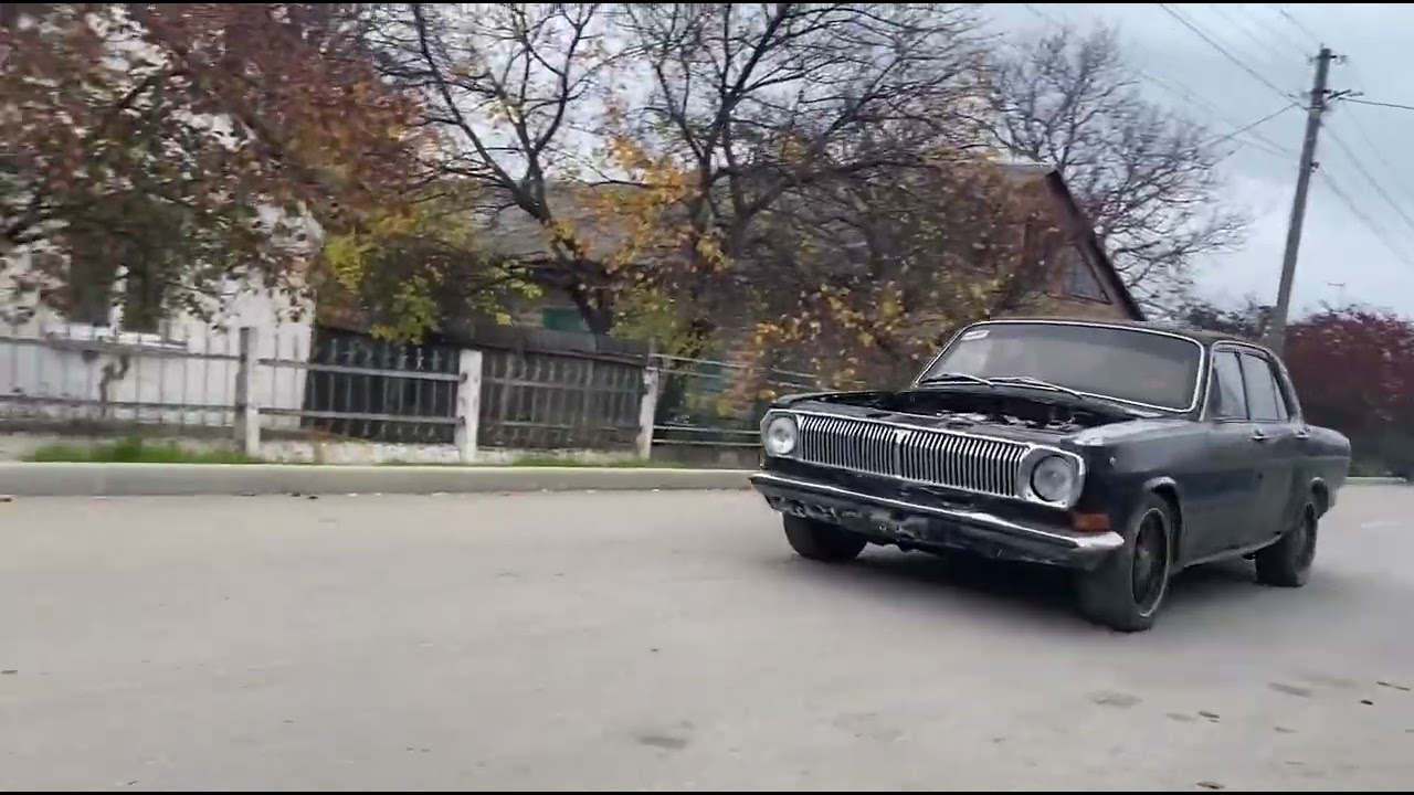 Волга на V8 5.2 (magnum 318)