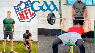 GAA Inter County Footballers Try the NFL Combine | Without Training