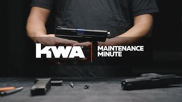 ATP Magazine Follower Removal │ KWA Maintenance Minute