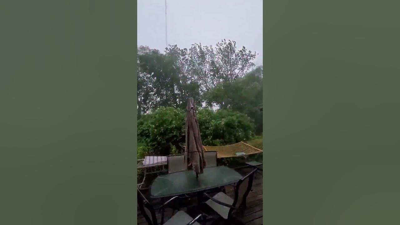 Lightning strikes in Fredericksburg
