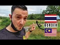 Malaysia’s Border With Thailand - Just This Fence? Visiting A Border Town -Traveling Malaysia Ep 123