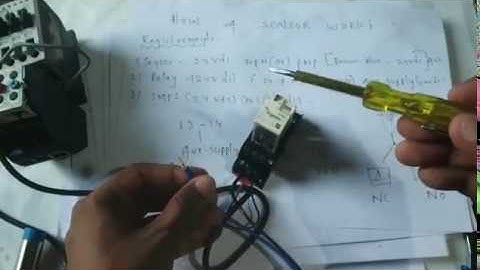 How to ON MOTOR with a sensor in telugu 2019