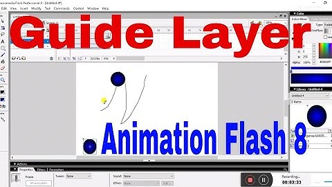 Using Guide Layer Animation In Macromedia Flash 8