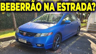 🔥🚘QUANTO O CIVIC TA FAZENDO DE MÉDIA NA GASOLINA NA ESTRADA EM 2024?