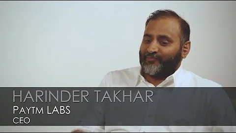 Harinder Takhar, PayTM, CEO: Migrating to Digital ...